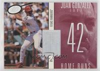 Juan Gonzalez #/1,750