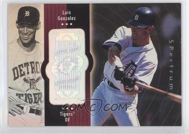 1998 SPx Finite - [Base] - Spectrum #274 - Luis Gonzalez /2250