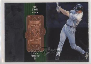 1998 SPx Finite - [Base] #107 - Paul O'Neill /9000