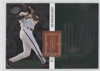 Barry Bonds #/7,000