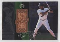 Fred McGriff [EX to NM] #/9,000