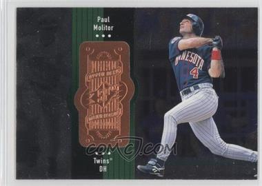 1998 SPx Finite - [Base] #95 - Paul Molitor /9000