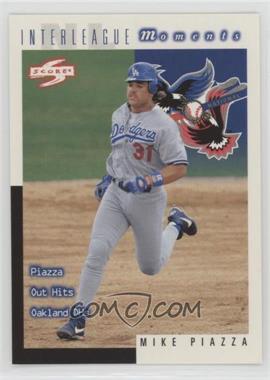 1998 Score - [Base] #259 - Interleague Moments - Mike Piazza