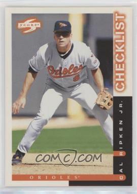 1998 Score - [Base] #268 - Checklist - Cal Ripken Jr.