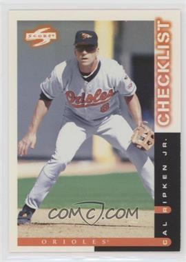 1998 Score - [Base] #268 - Checklist - Cal Ripken Jr.