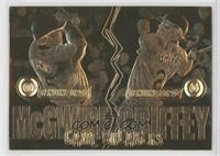 Game Breakers - Mark McGwire, Ken Griffey Jr. (Gold Lettering) #/1,998