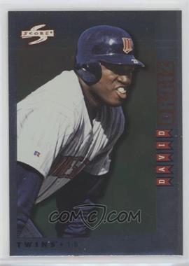 1998 Score Rookie Traded - [Base] - Showcase Series #RTPP58 - David Ortiz