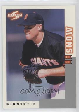 1998 Score Rookie Traded - [Base] #RT75 - J.T. Snow