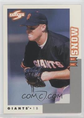 1998 Score Rookie Traded - [Base] #RT75 - J.T. Snow