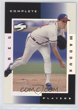 1998 Score Rookie Traded - Complete Players - Sample #6B - Greg Maddux