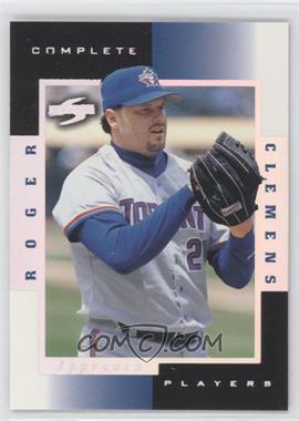 1998 Score Rookie Traded - Complete Players - Sample #8A - Roger Clemens