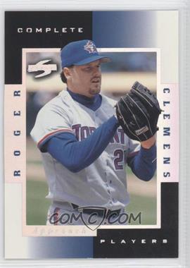 1998 Score Rookie Traded - Complete Players - Sample #8A - Roger Clemens