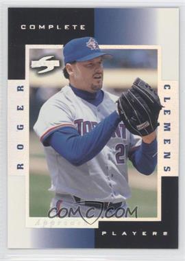 1998 Score Rookie Traded - Complete Players - Sample #8A - Roger Clemens