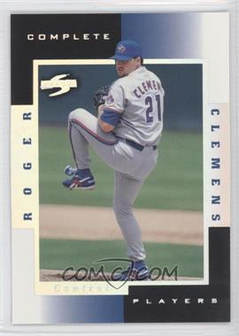 1998 Score Rookie Traded - Complete Players - Sample #8B - Roger Clemens