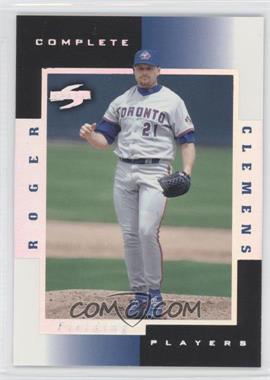 1998 Score Rookie Traded - Complete Players - Sample #8C - Roger Clemens
