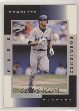 1998 Score Rookie Traded - Complete Players #3C - Alex Rodriguez