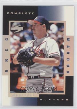 1998 Score Rookie Traded - Complete Players #6A - Greg Maddux