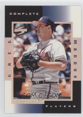 1998 Score Rookie Traded - Complete Players #6A - Greg Maddux