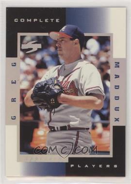 1998 Score Rookie Traded - Complete Players #6A - Greg Maddux