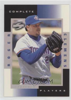 1998 Score Rookie Traded - Complete Players #8A - Roger Clemens