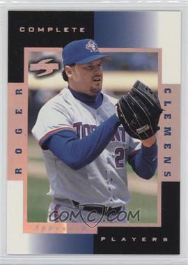 1998 Score Rookie Traded - Complete Players #8A - Roger Clemens