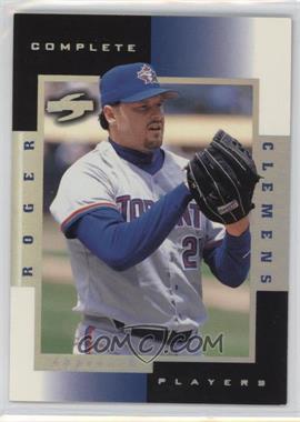 1998 Score Rookie Traded - Complete Players #8A - Roger Clemens