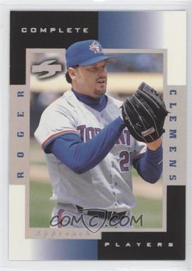 1998 Score Rookie Traded - Complete Players #8A - Roger Clemens