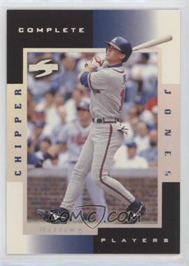 1998 Score Rookie Traded - Complete Players #9B - Chipper Jones