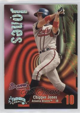 1998 Skybox Circa Thunder - [Base] - Rave #10 - Chipper Jones /150