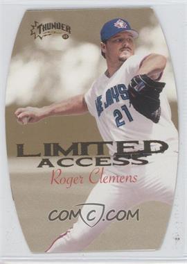 1998 Skybox Circa Thunder - Limited Access #2 LA - Roger Clemens