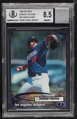 1998 Skybox Dugout Axcess - [Base] #23 - Hideo Nomo [BGS/GGUM Game Used 8.5 NM‑MT+]