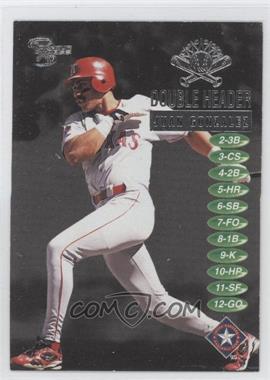 1998 Skybox Dugout Axcess - Double Header Game #7 DH - Juan Gonzalez