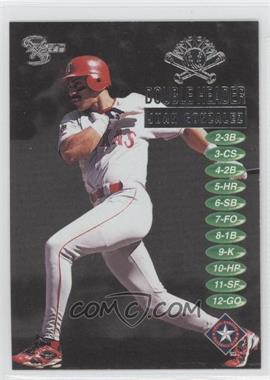 1998 Skybox Dugout Axcess - Double Header Game #7 DH - Juan Gonzalez