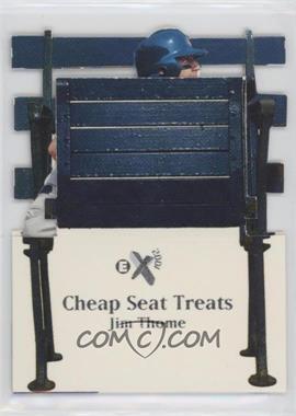 1998 Skybox EX 2001 - Cheap Seat Treats #12CS - Jim Thome