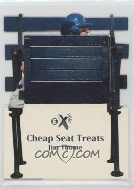 1998 Skybox EX 2001 - Cheap Seat Treats #12CS - Jim Thome