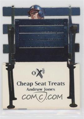 1998 Skybox EX 2001 - Cheap Seat Treats #20CS - Andruw Jones [EX to NM]
