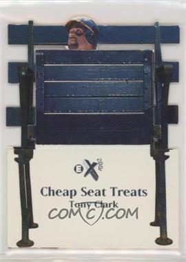 1998 Skybox EX 2001 - Cheap Seat Treats #9CS - Tony Clark