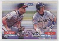 Larry Walker, Chipper Jones