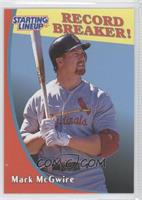 Mark McGwire (Record Breaker Front, Stat Back)