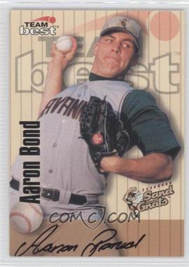 1998 Team Best/Best - Signature Series Autographs #_AABO - Aaron Bond