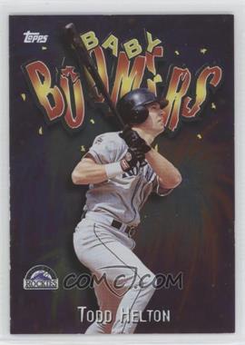 1998 Topps - Baby Boomers #BB6 - Todd Helton