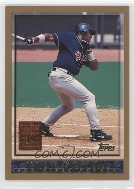 1998 Topps - [Base] - Minted in Cooperstown #1 - Tony Gwynn