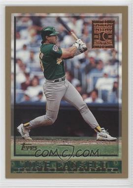 1998 Topps - [Base] - Minted in Cooperstown #110 - Jose Canseco