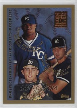 1998 Topps - [Base] - Minted in Cooperstown #255 - Prospects - Ben Grieve, Dermal Brown, Brian Buchanan