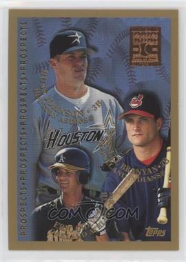 1998 Topps - [Base] - Minted in Cooperstown #262 - Prospects - Eric Chavez, Russ Johnson, Russell Branyan