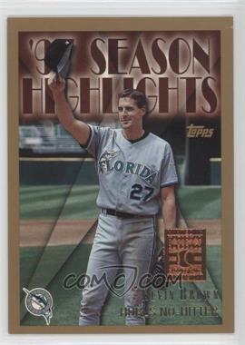 1998 Topps - [Base] - Minted in Cooperstown #266 - Season Highlights - Kevin Brown