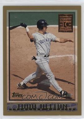 1998 Topps - [Base] - Minted in Cooperstown #323 - Todd Helton