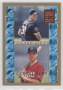 1998 Topps - [Base] - Minted in Cooperstown #494 - Draft Picks - John Curtice, Michael Cuddyer