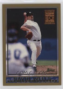 1998 Topps - [Base] - Minted in Cooperstown #83 - David Wells