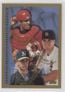1998 Topps - [Base] #261 - Prospects - Eli Marrero, Ben Davis, Ramon Hernandez [EX to NM]